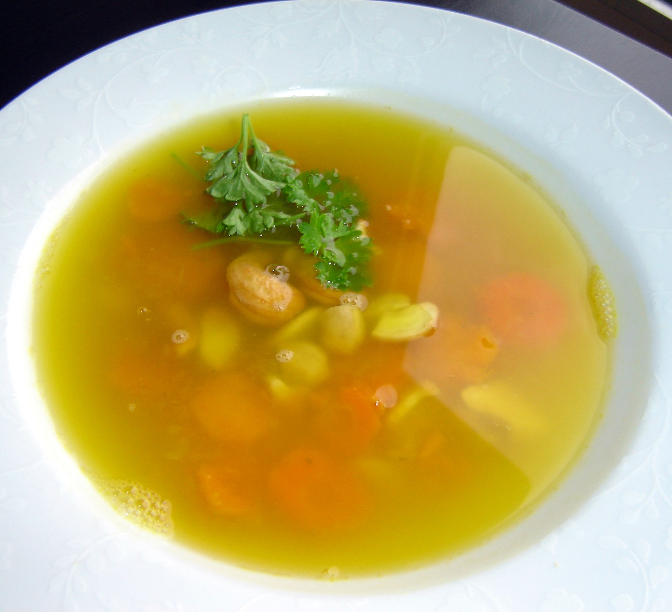 Möhren-Ingwer Suppe mit dem Soyabella – The Vegetarian Diaries