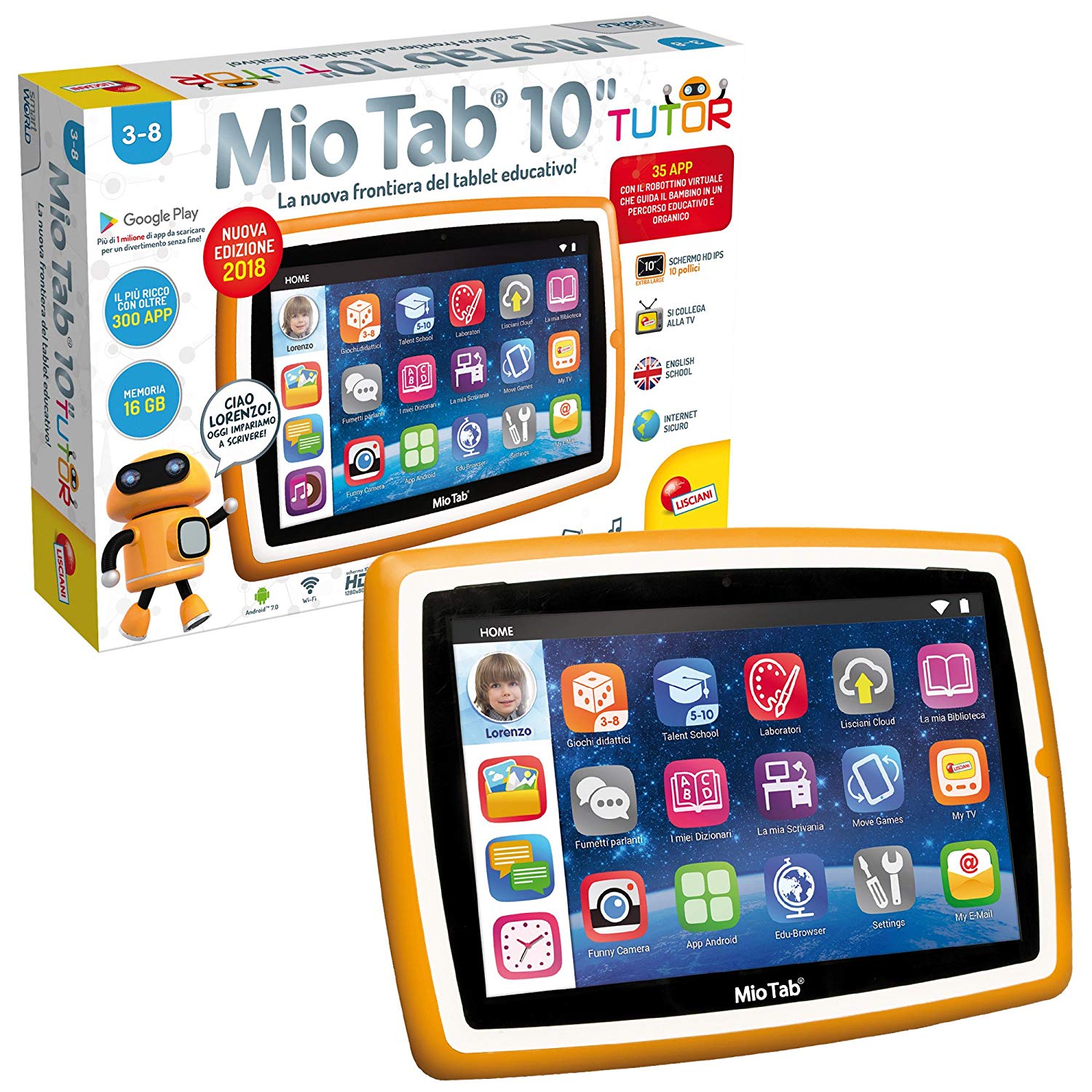 scarica giochi su mio tab lisciani