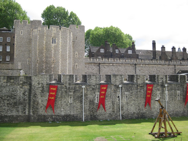 Tower of London, Mauern Tower of London, Mauern