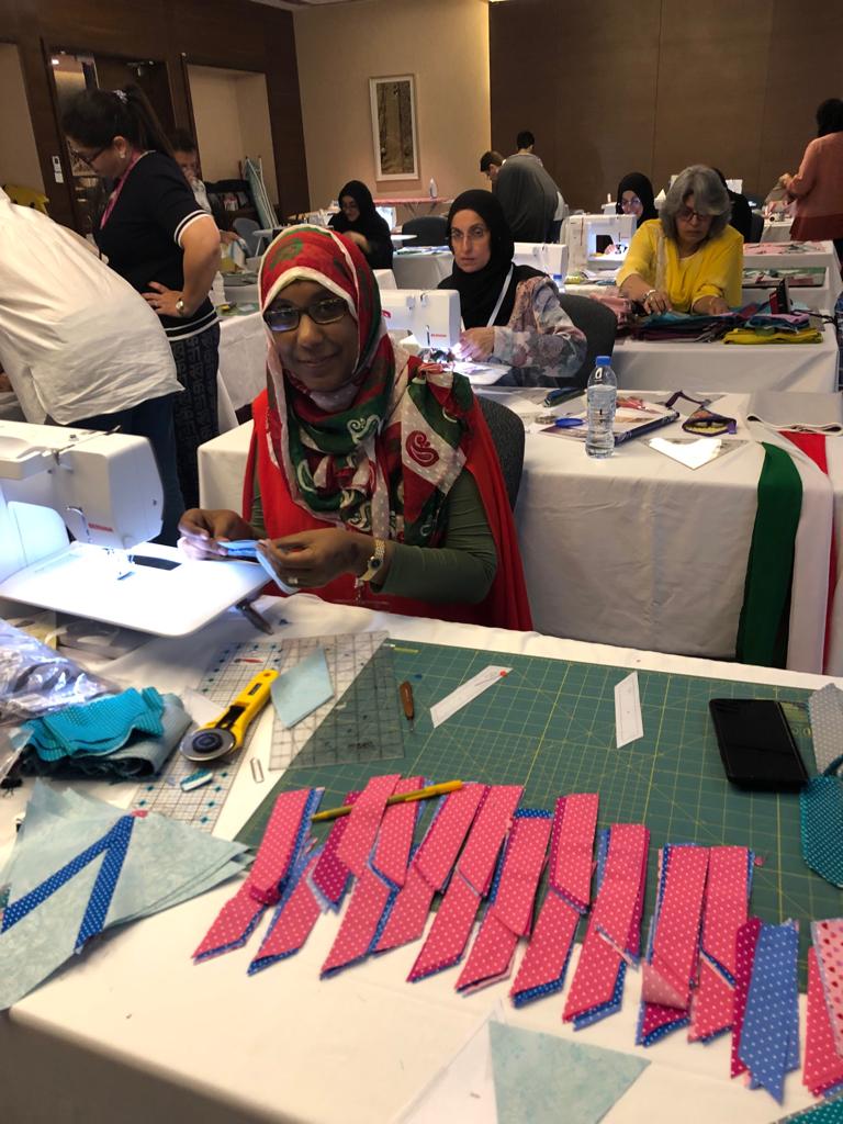 QuiltinGal Barbara H. Cline Quilting Classes in Kuwait and Dubai