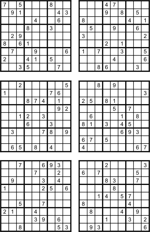 Sudoku Para Imprimir 12