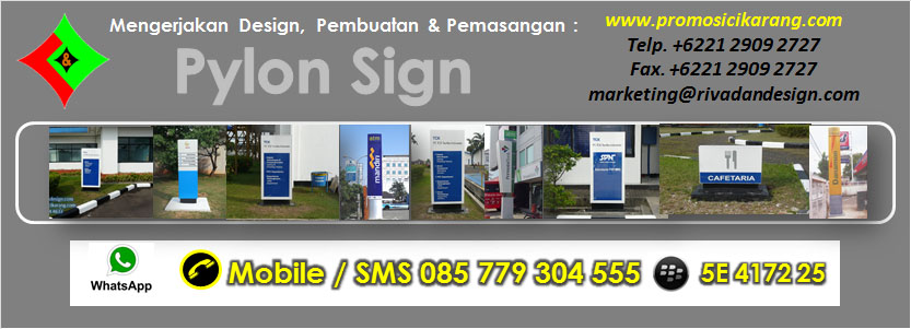 Jasa Pemasangan Pylon Sign