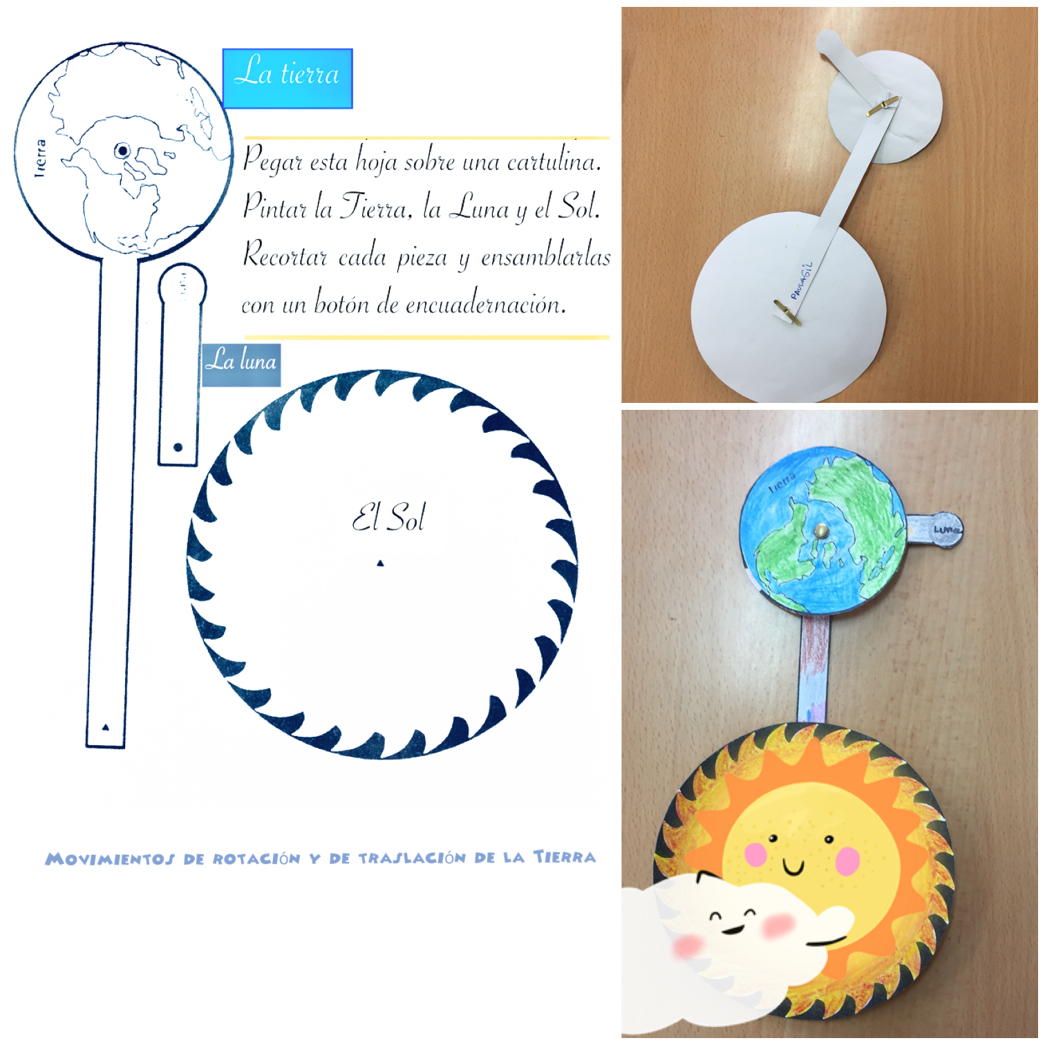 Actividad de rotación y órbita de la Tierra para niños: reloj de sol DIY