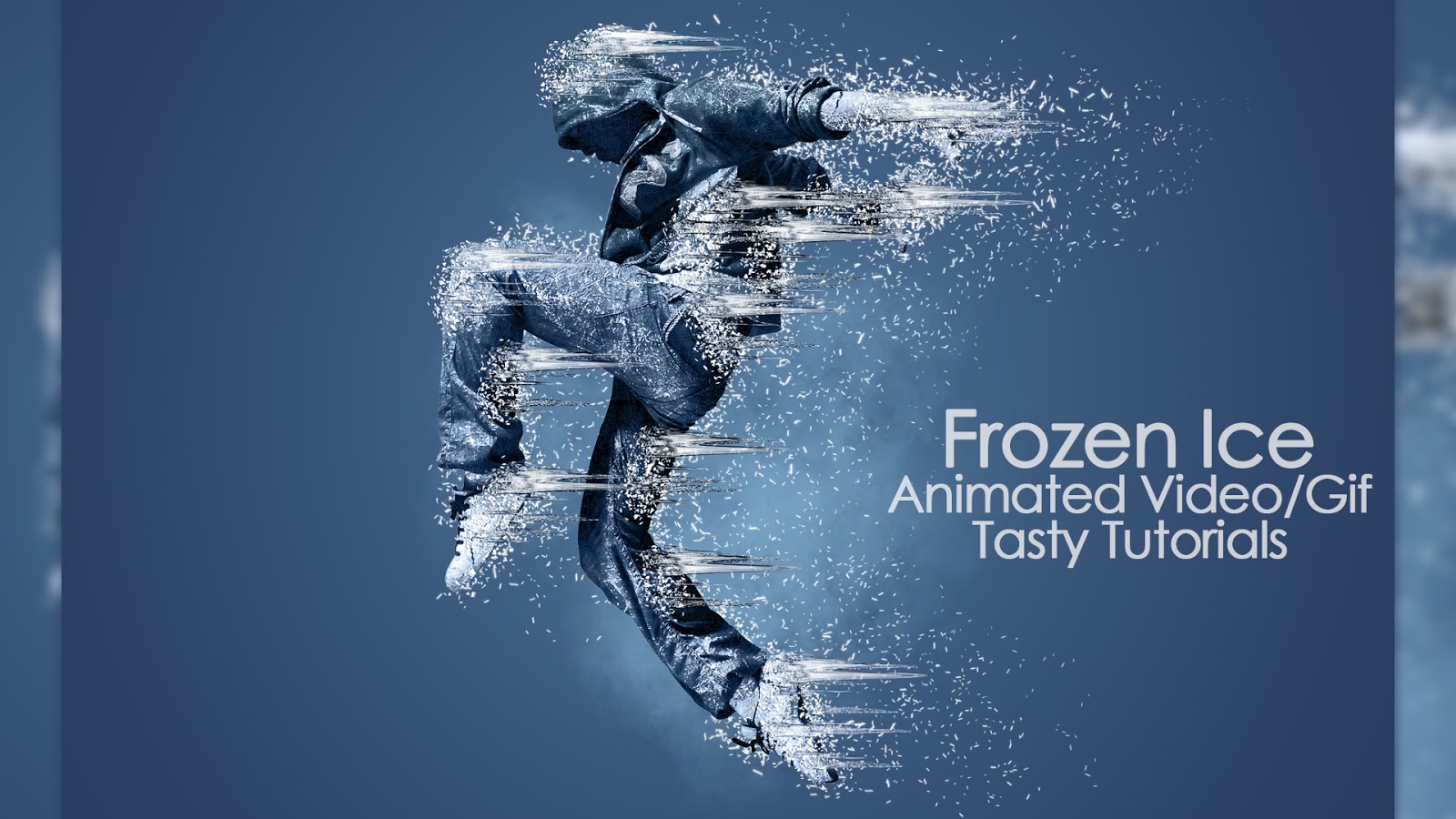 Tasty Tutorials : Frozen Ice Animation Photo Effect In Photoshop CS6