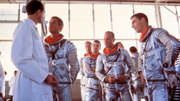 Astronauts and scientists in The Right Stuff