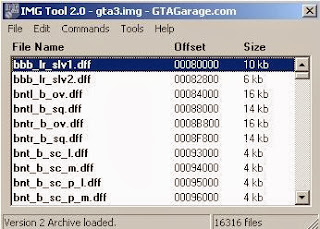 GTA San Andreas IMG Tools