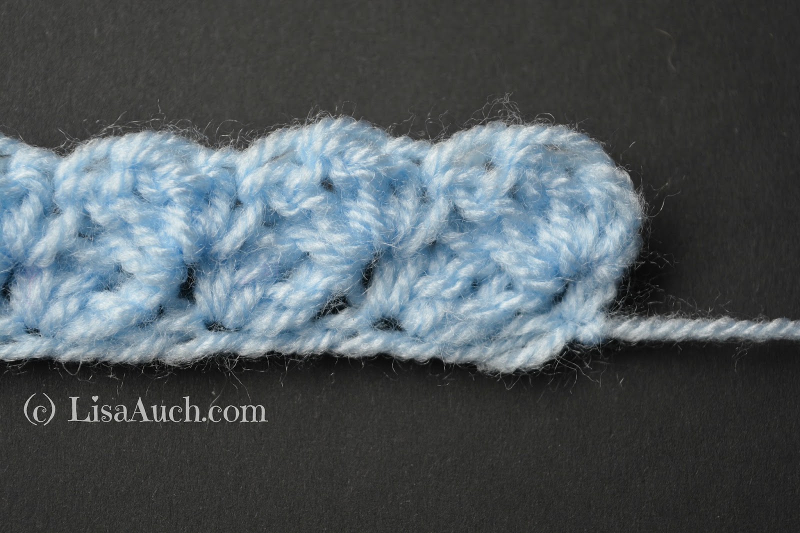 FREE Crochet Pattern Baby Blanket EASY - Little Clouds ...