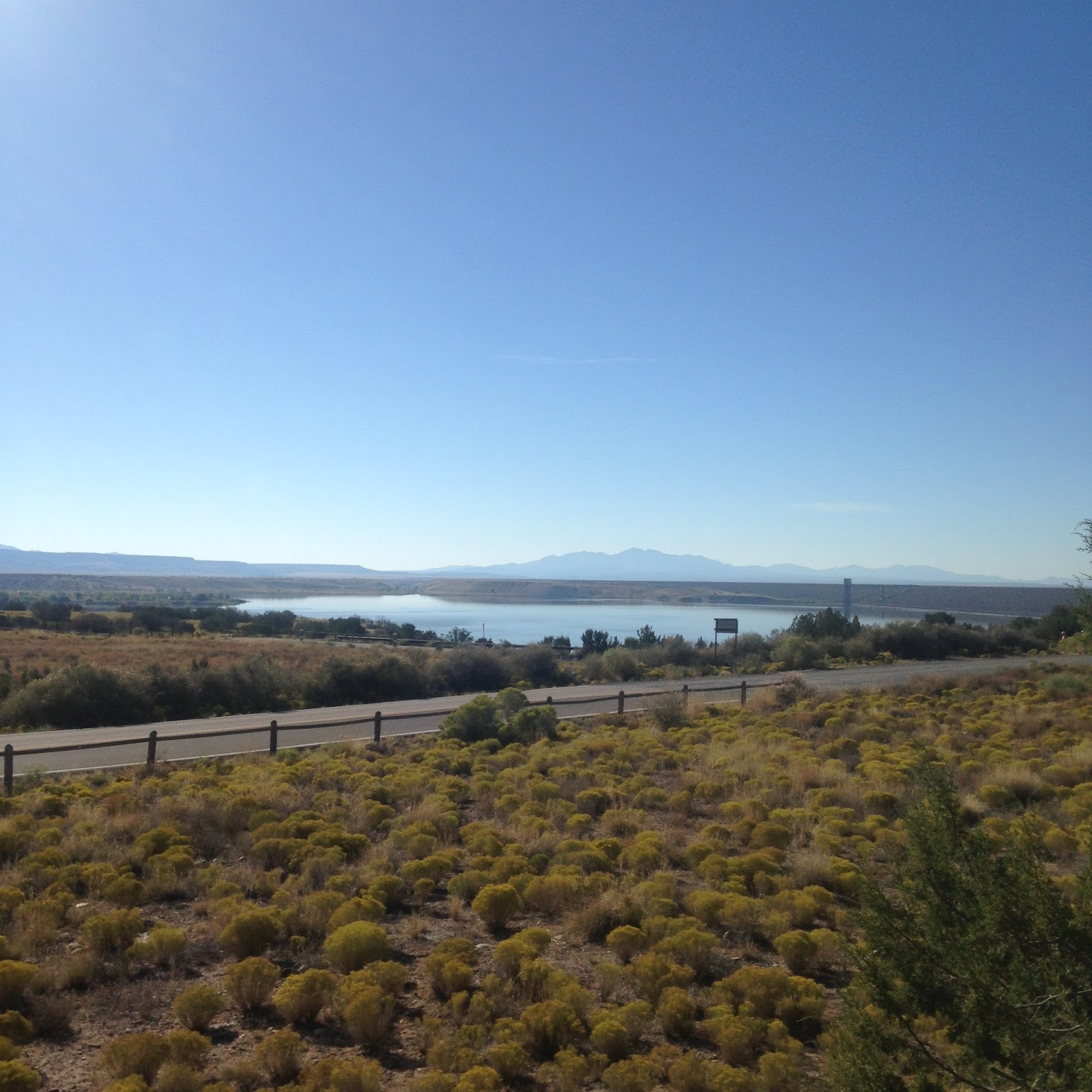 New Year, New Mexico ☼ Camping, Cochiti Lake and Swinging from the