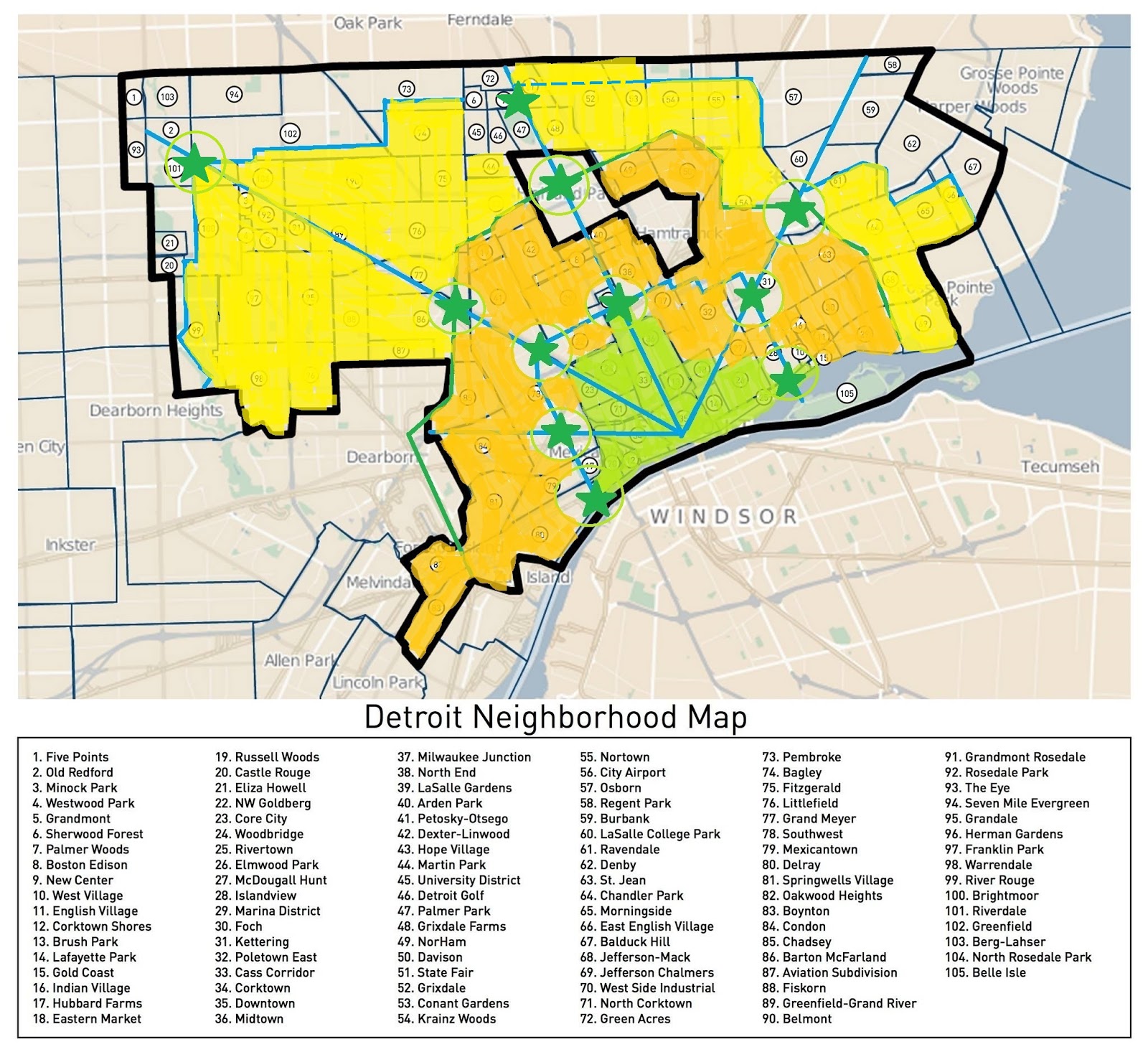 first please excuse my crude microsoft paint illustration hey it serves its purpose second let s consider the broad areas of the city highlighted in first please excuse my crude microsoft paint illustration hey it serves its purpose second let s consider the broad areas of the city highlighted in