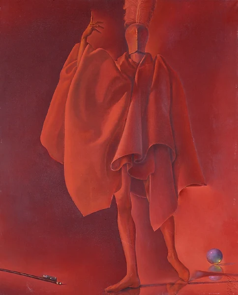 René Miessen 1911-2000 | Belgian  Symbolist painter