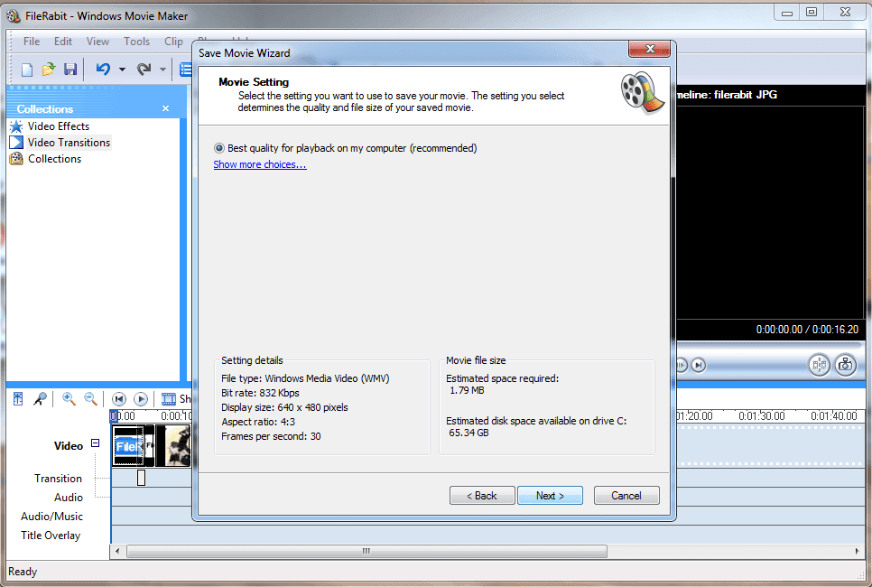 Windows Movie Maker 2.6 Addons XP