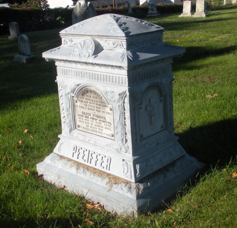 Engraved Another Look at the Zinc Tomb"stone"