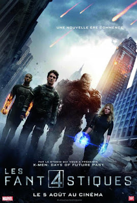 Fantastic Four International Theatrical One Sheet Movie Poster