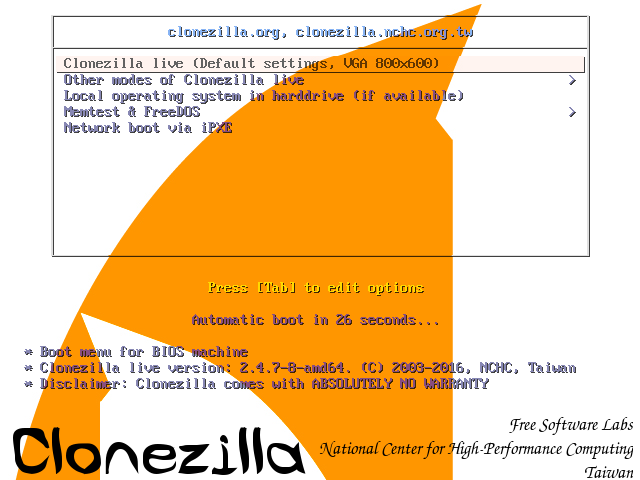 Cara Backup Data Dengan CloneZilla - Ilmu Teknologi Cara Backup Data Dengan CloneZilla - Ilmu Teknologi