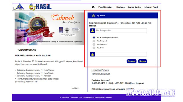 Cara Isi eFiling LHDN 2017 - Panduan 2018 Cara Isi eFiling LHDN 2017 - Panduan 2018