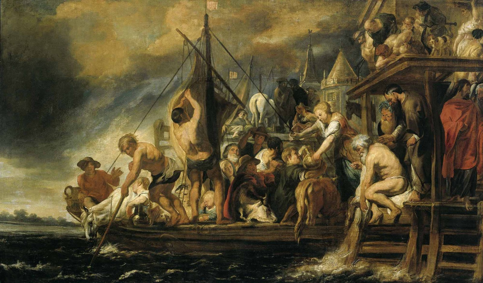 Spencer Alley Jacob Jordaens of Antwerp, 17th century