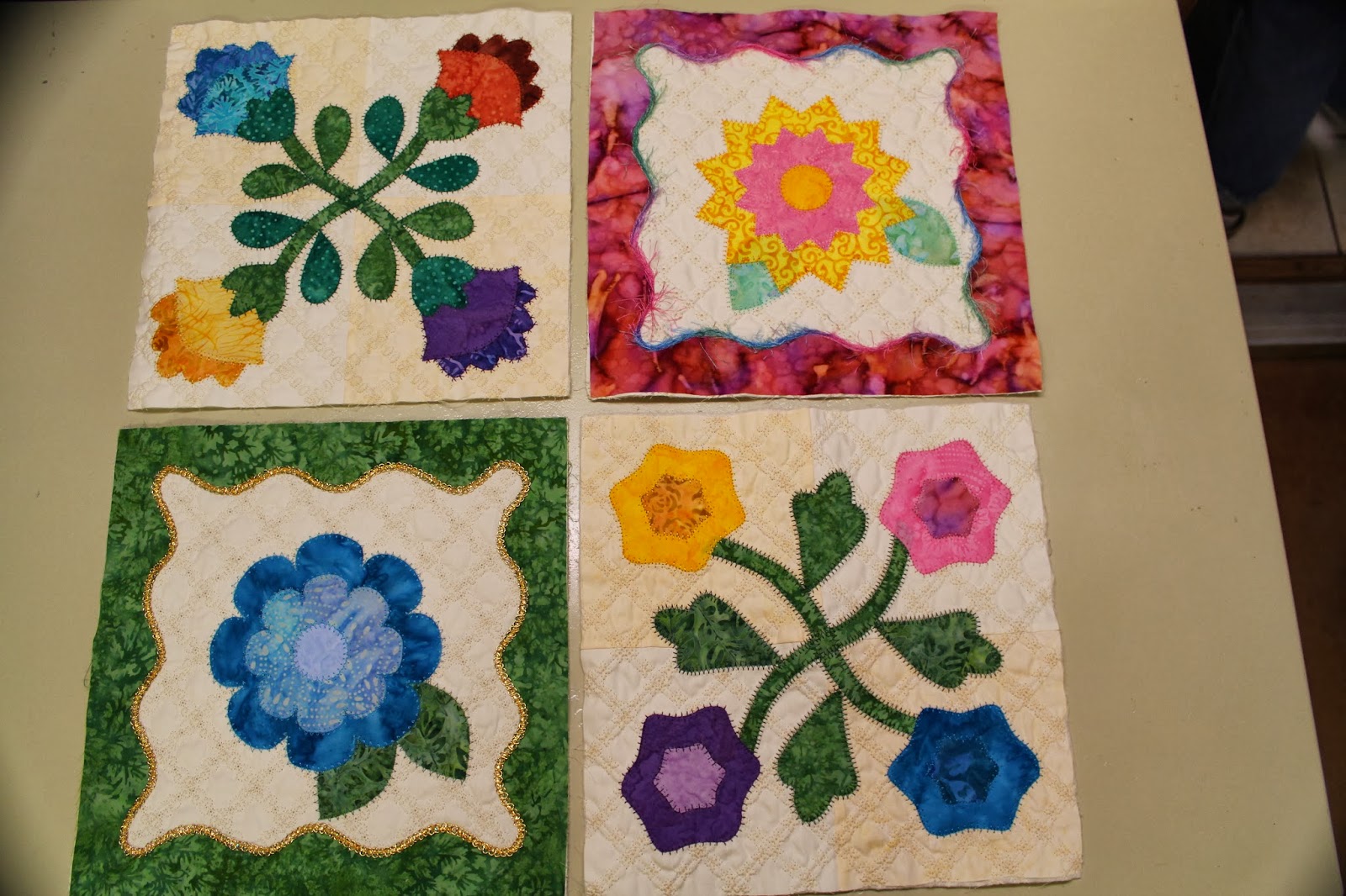 Karen's Quilts Stitchers Garden