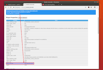 Chromium snap GPUVideoDecoder video_decoder media-internals