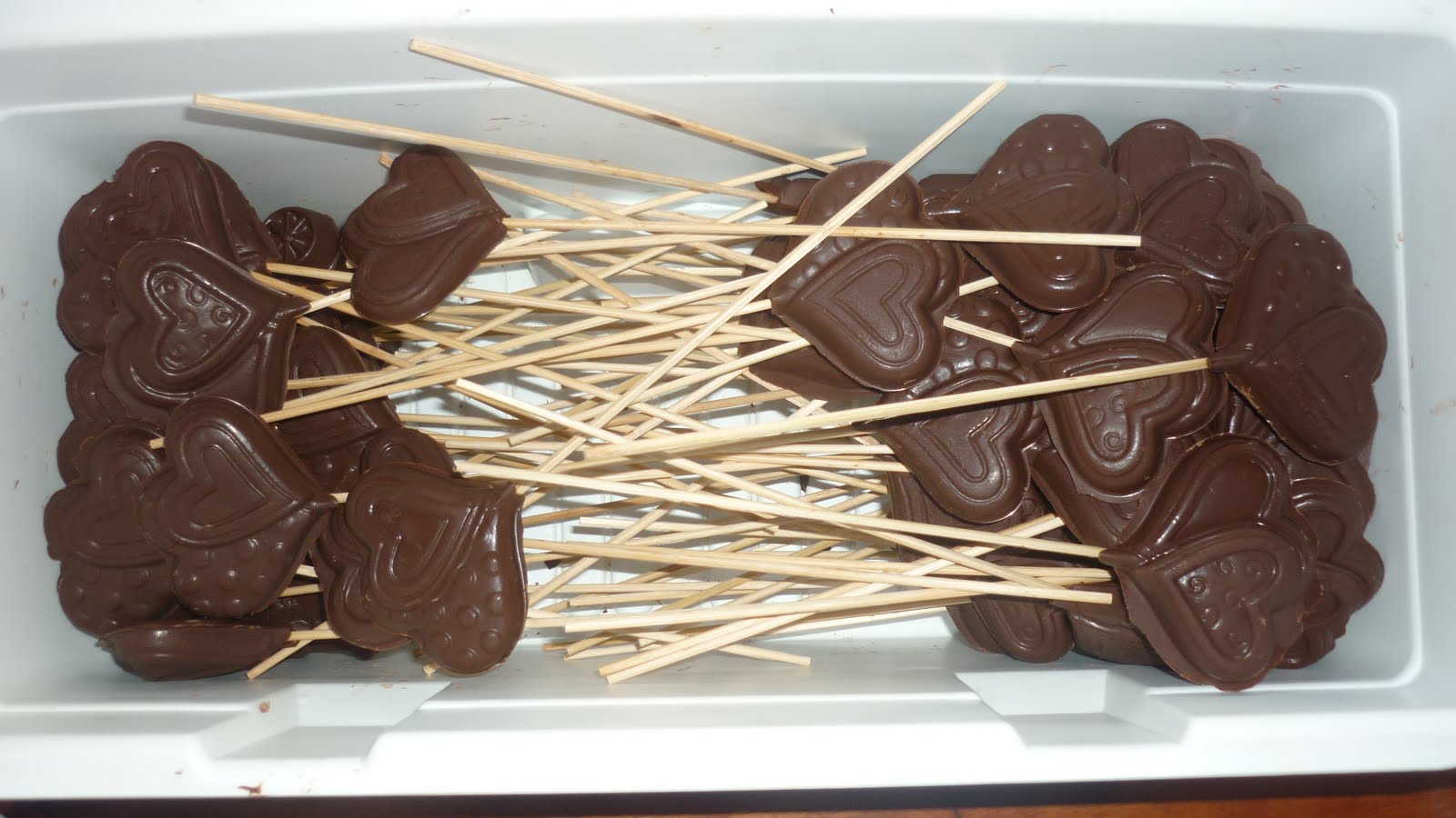 TALLER DE MI HADA ENCANTADA: PALETAS DE CHOCOLATES PARA SAN VALENTIN