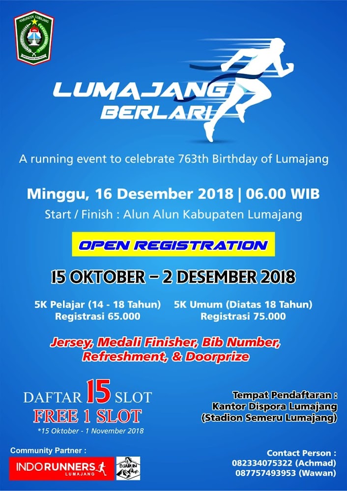 Lumajang Berlari • 2018 Lumajang Berlari • 2018