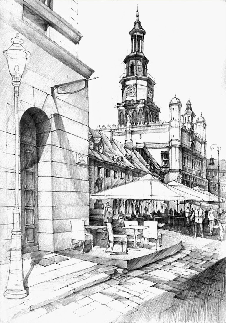 01-Old-Market-Łukasz-Gać-DOMIN-Poznan-Architectural-Drawings-of-Historic-Buildings-www-designstack-co