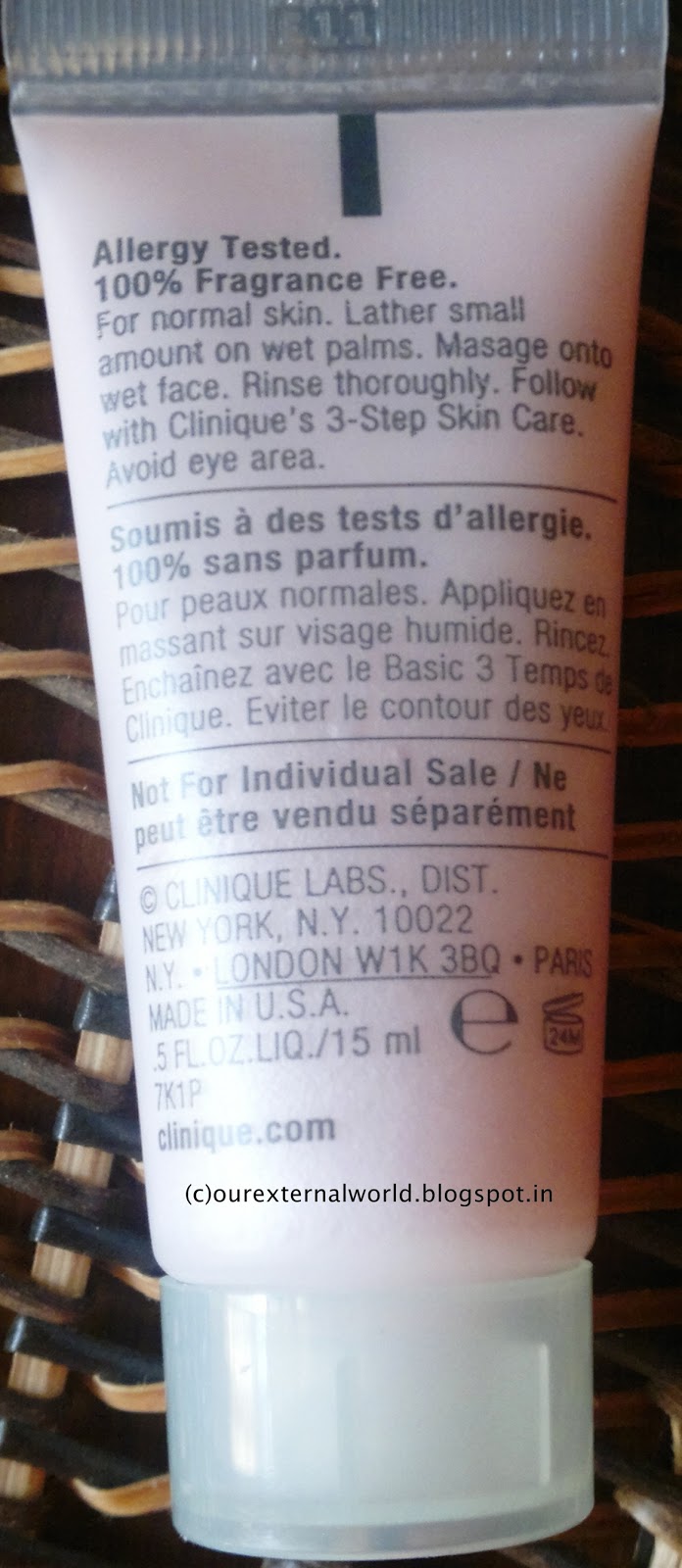 Clinique Rinse Off Foaming Cleanser My Experience