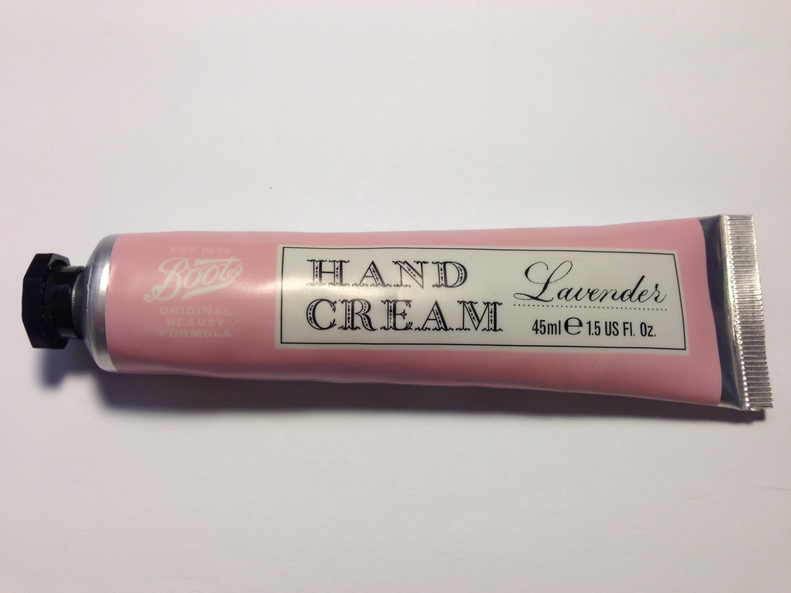 Notes From My Cosmetic Pouch Boots Lavender Hand Cream