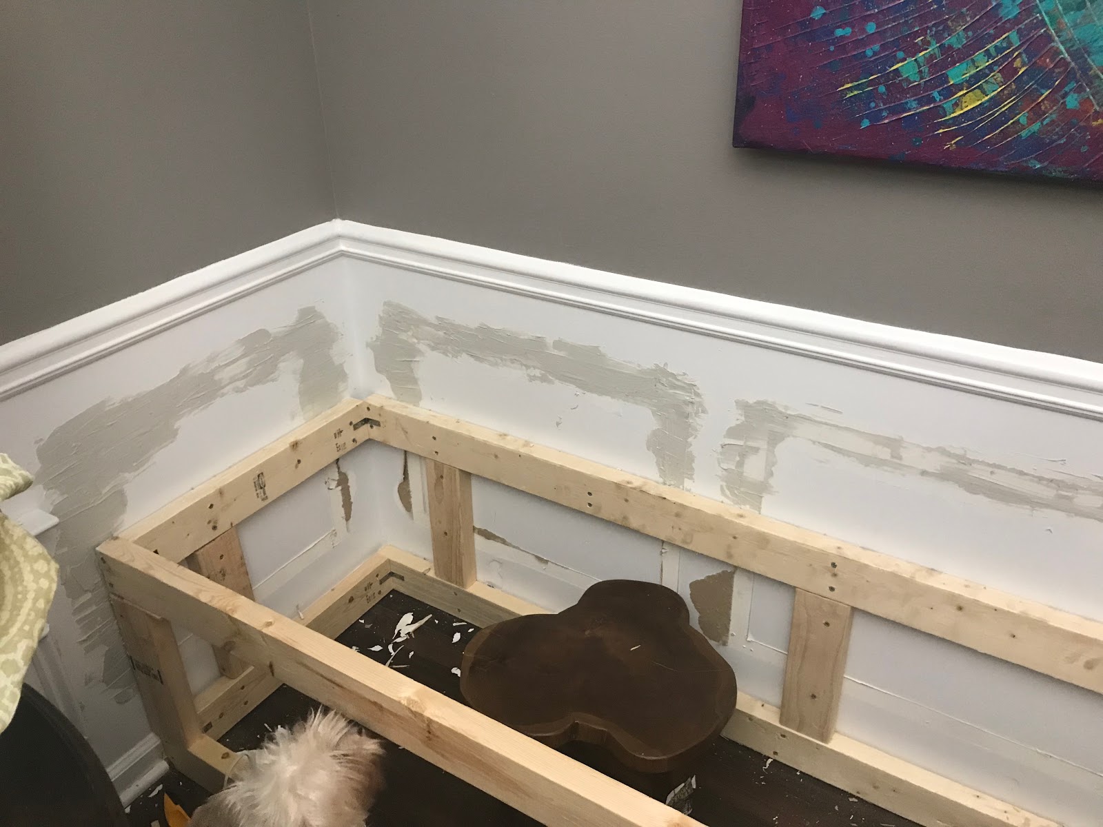 A DIY BuiltIn Bench with Storage tutorial for any space of your home.