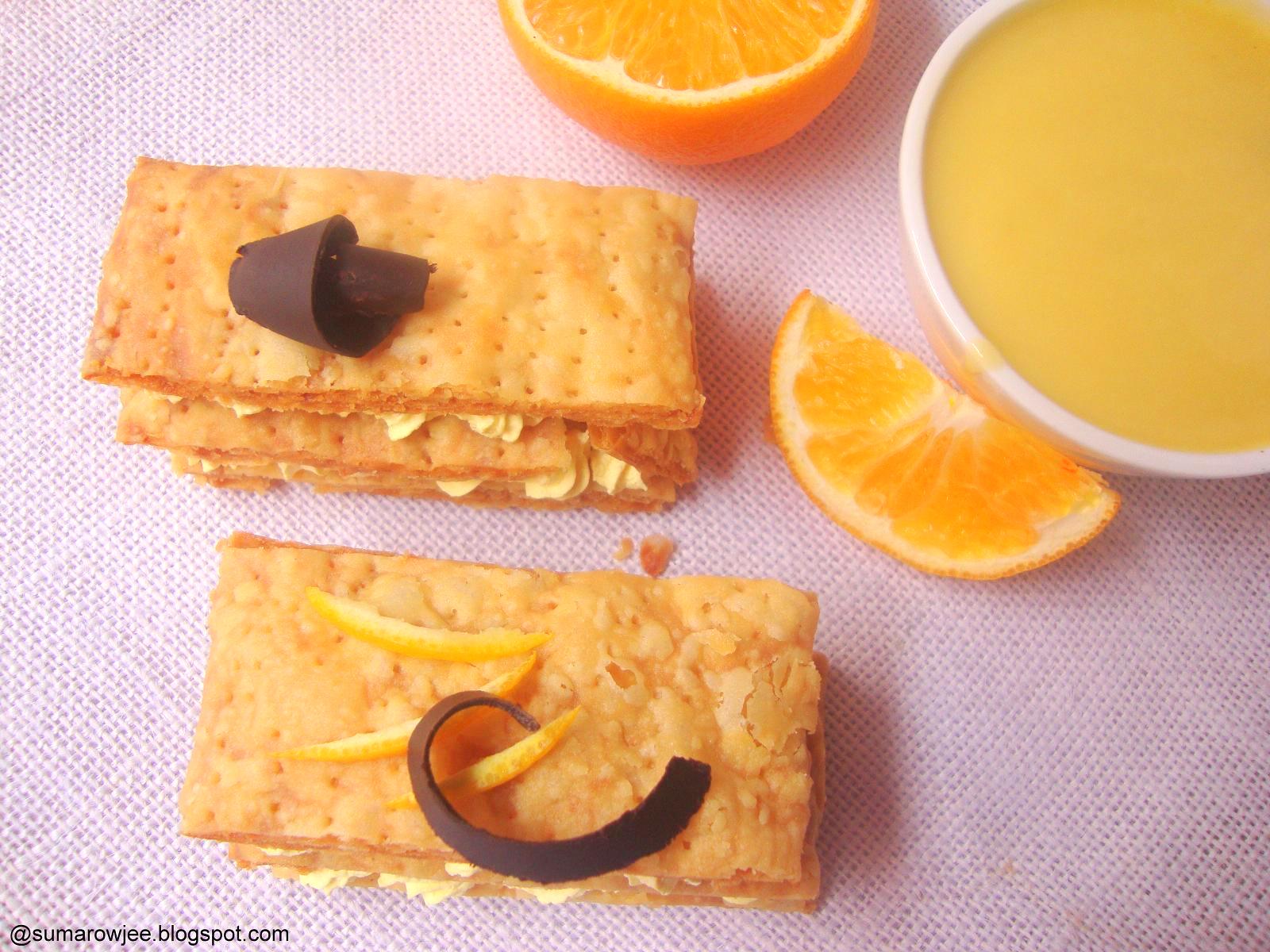 Cakes &amp; More: Mille-feuille With Whipped Orange Curd - I Join The ...