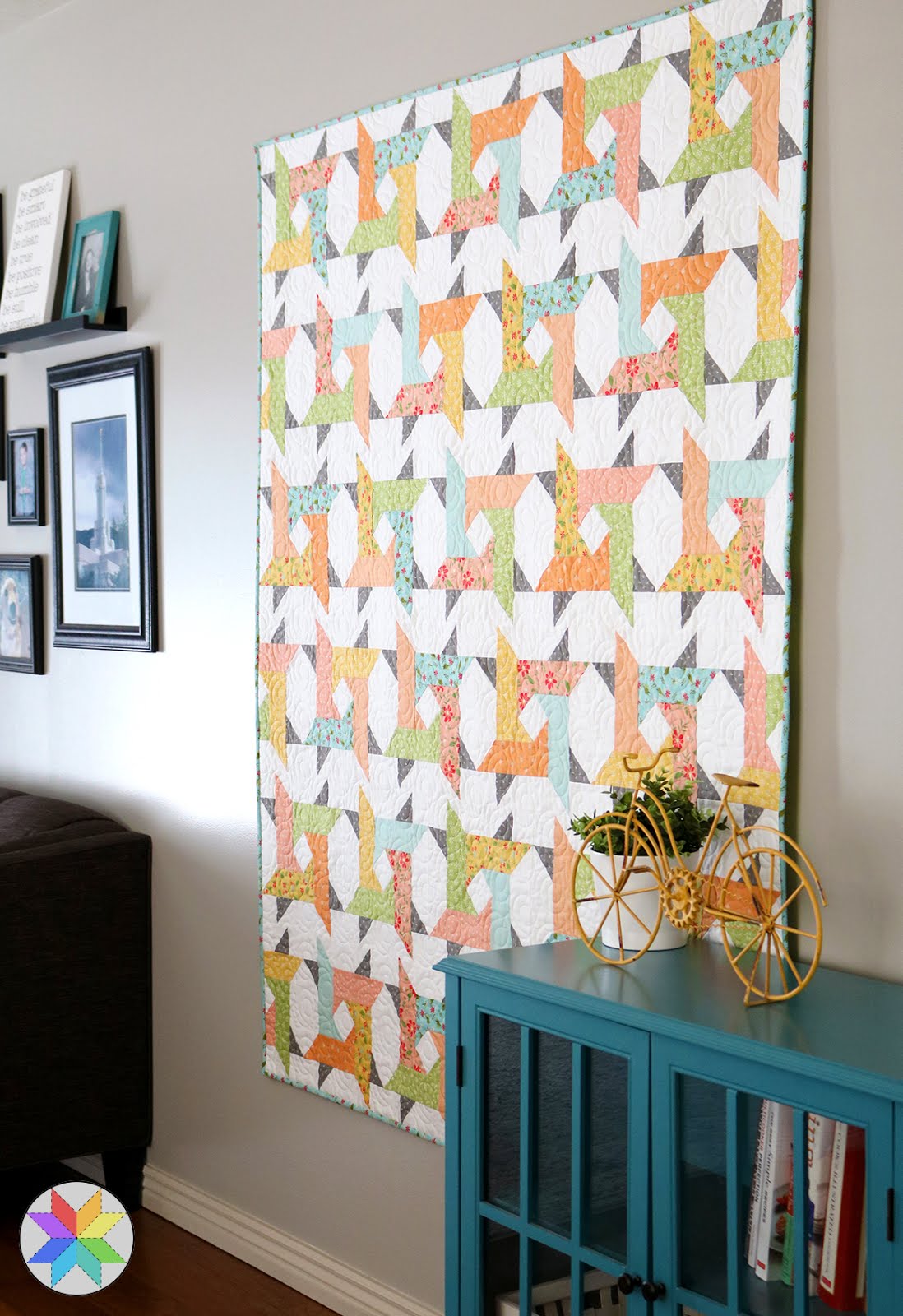 A Bright Corner Windy City Quilt Pattern