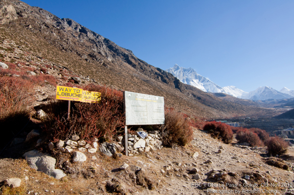 Dingboche to Lobuche