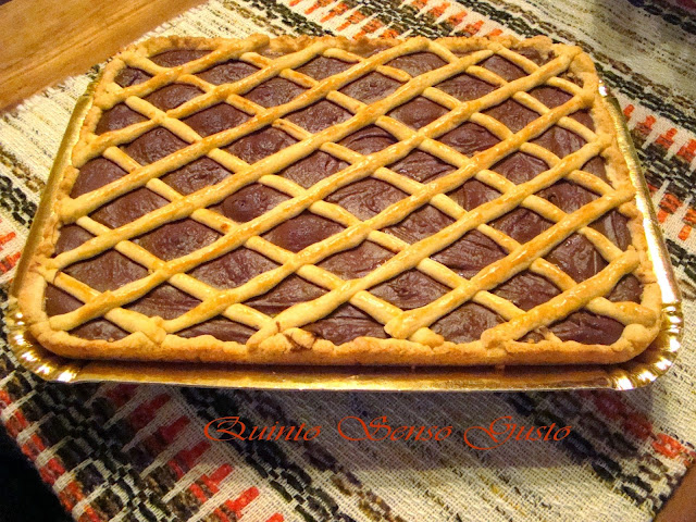 crostata alla crema di nutella