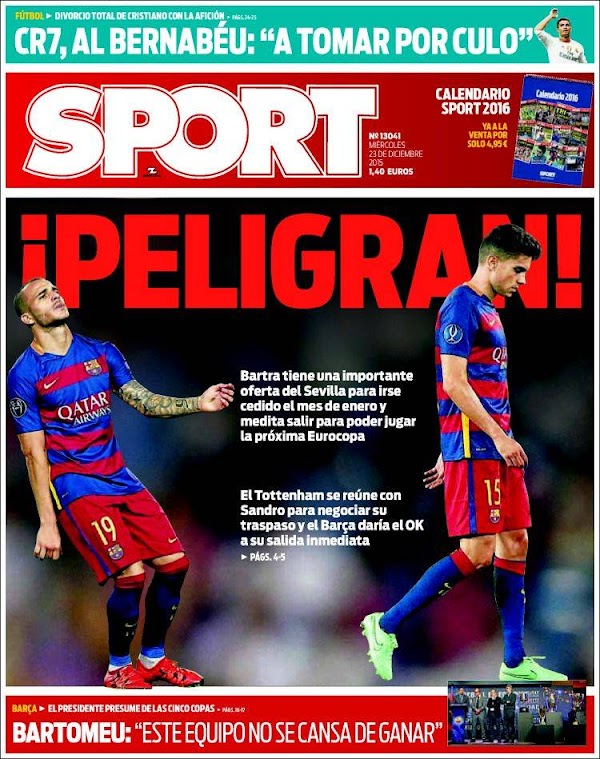 FC Barcelona, Sport: "¡Peligran!"