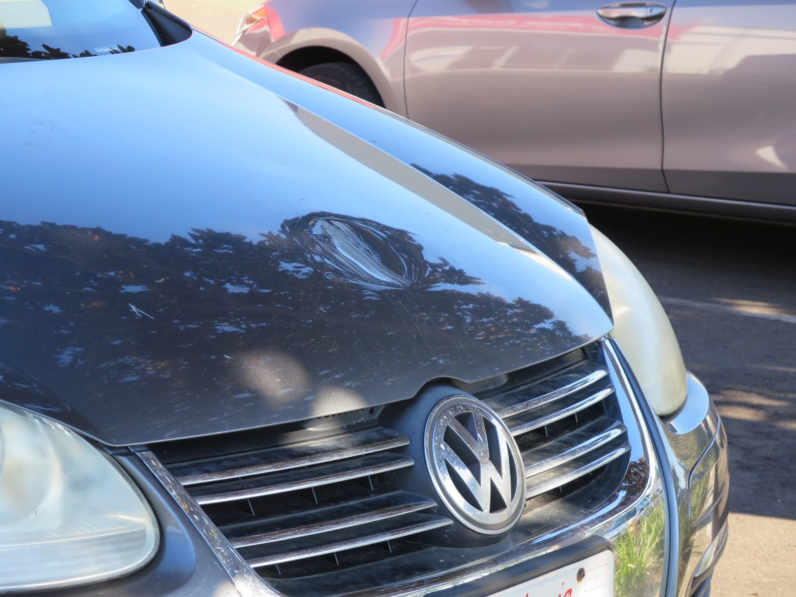 Auto Body-Collision Repair-Car Paint in Fremont-Hayward-Union City-San  Francisco Bay: Big Dent in Hood
