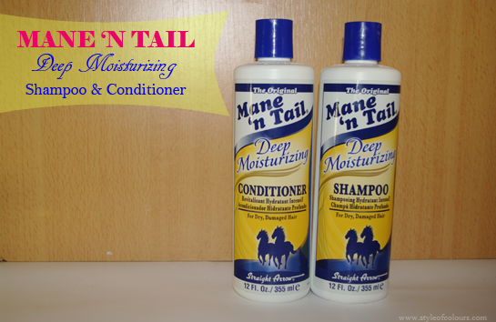 Mane n Tail Deep Moisturizing Shampoo & Conditioner Review