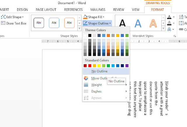 Cara Mudah Untuk Membuat Tulisan Miring Secara Horizontal di Microsoft Office Word dengan menggunakan fungsi Text Direction
