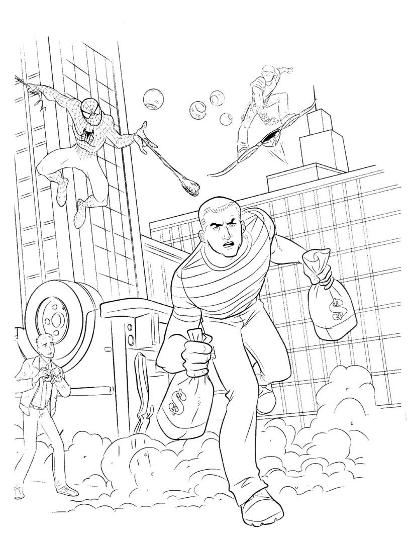 Pintar Colorear !!!: Spiderman