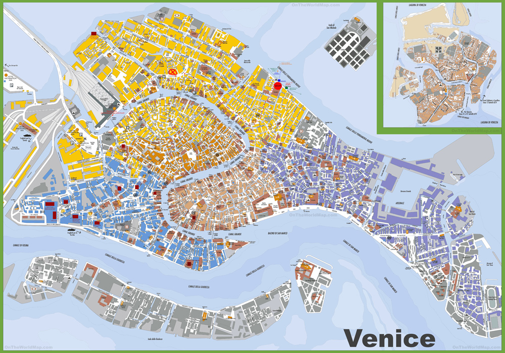 Influential image within printable map of venice Agile image with printable map of venice