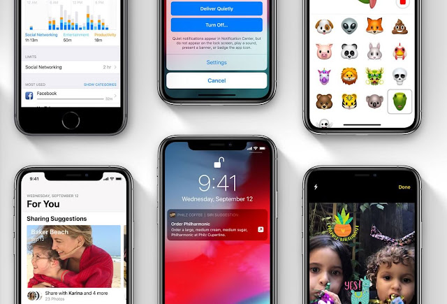 ابل، ios 12.3، بيتا