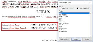 Langkah-langkah Cara Print Massal Menggunakan Fitur Mail Marge pada Microsoft Word Langkah-langkah Cara Print Massal Menggunakan Fitur Mail Marge