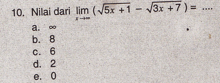WORLD WIDE'S KNOWLEGDE: LIMIT FUNGSI