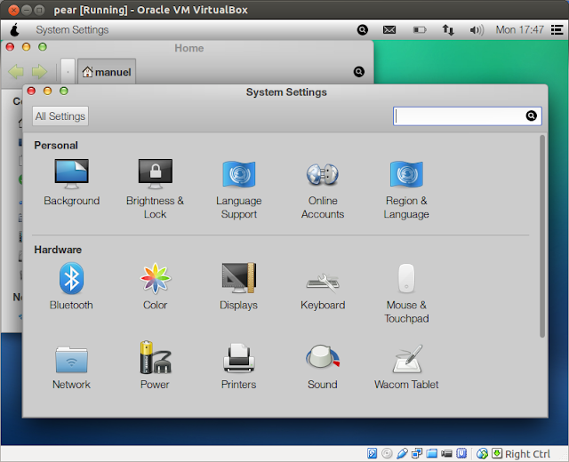 DriveMeca instalando Pear OS 8