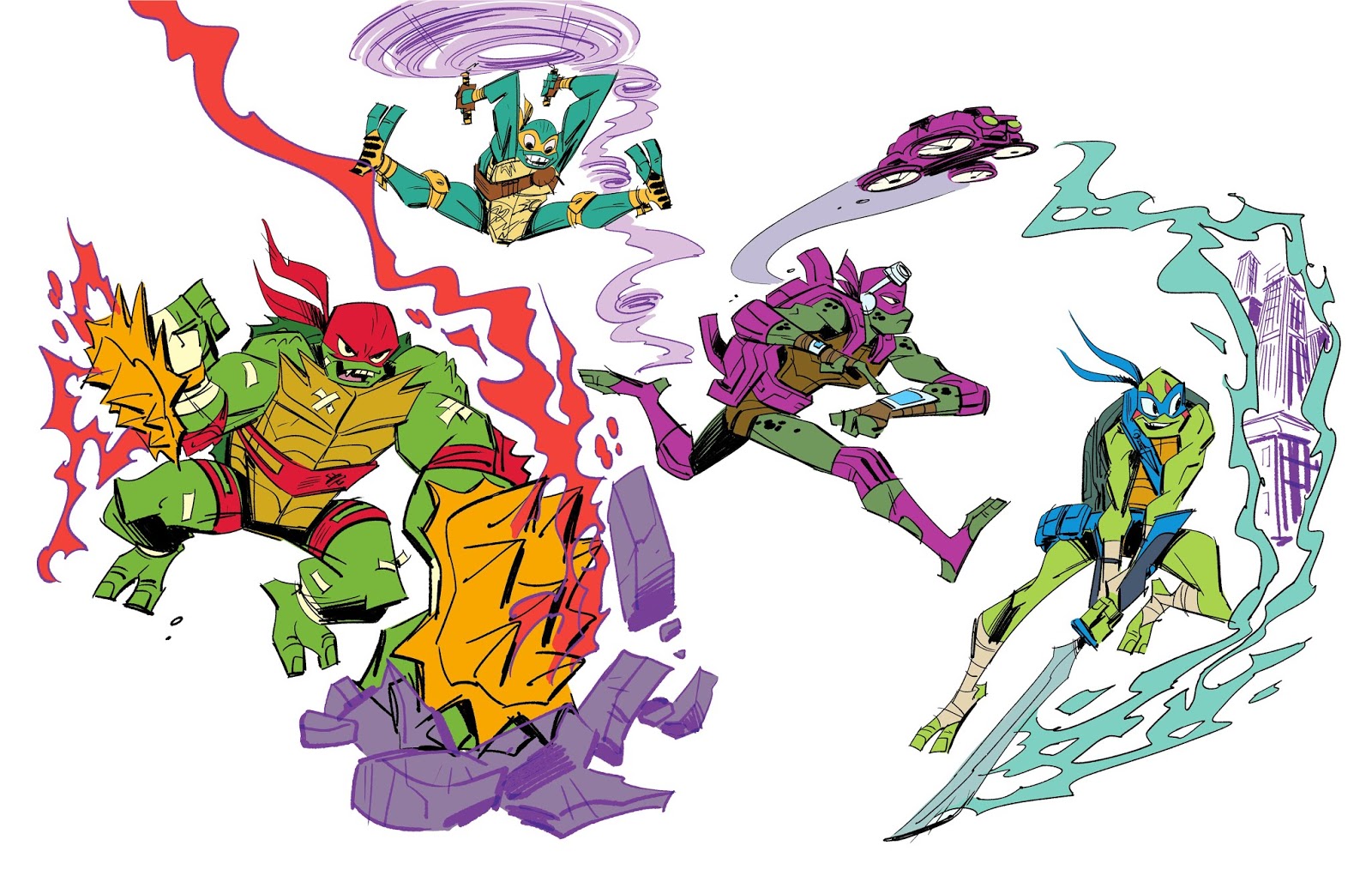 Heroes In A Half Shell Dark Teenage Mutant Ninja Turtles Rottmnt