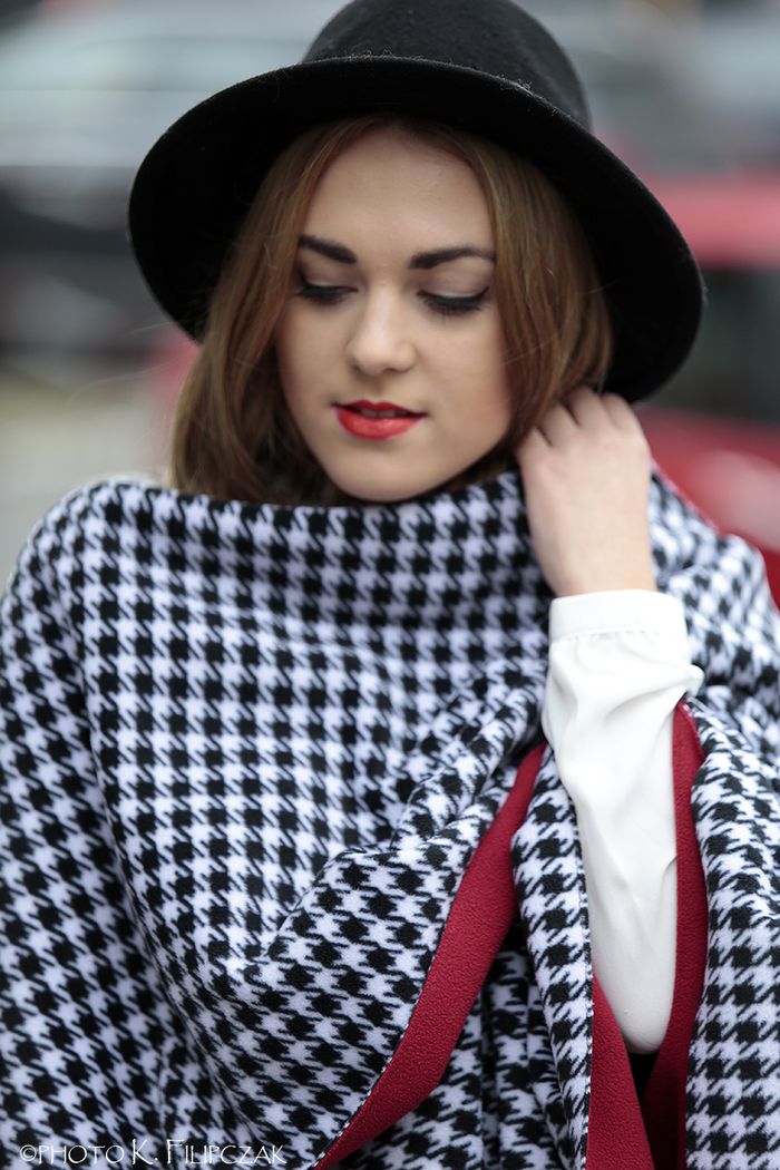 Czarno-biała pepitka