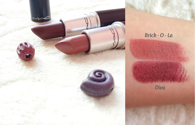 mac lipsticks swatches