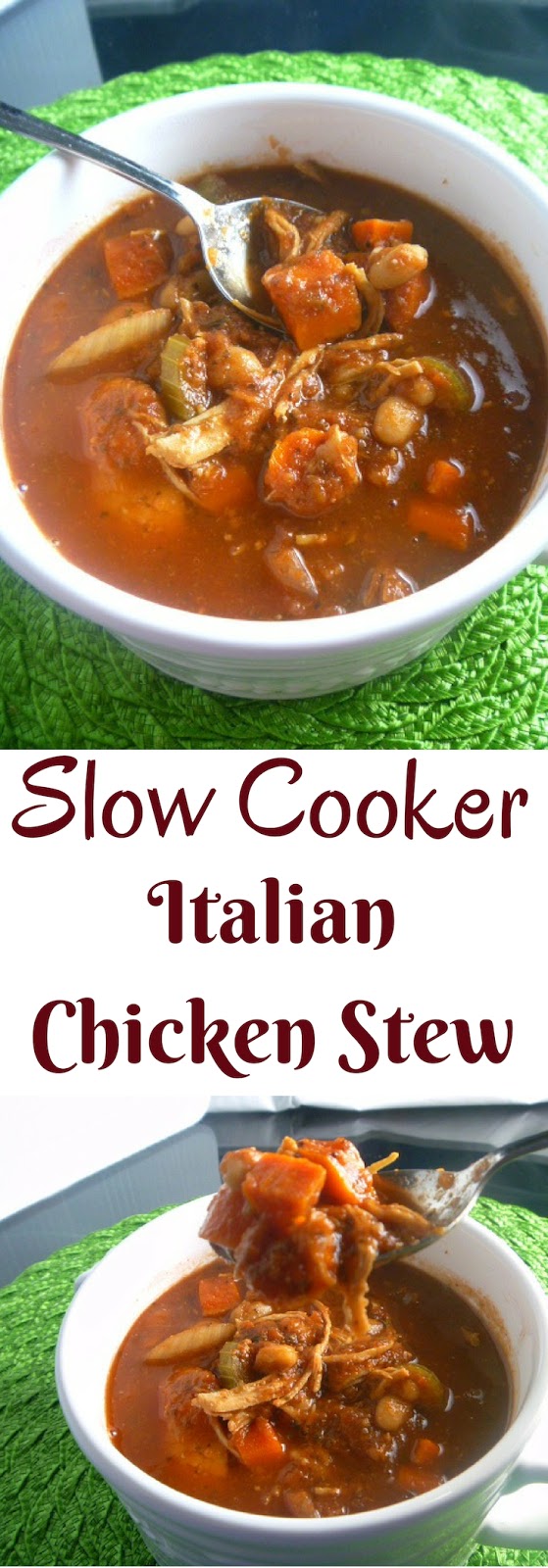 Slice of Southern Slow Cooker Italian Chicken Stew