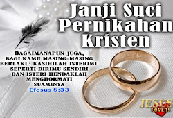 Kata Mutiara Pernikahan Kristen