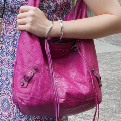 Away From Blue | Aussie Mum Style, Away From The Blue Jeans Rut: Printed Maxi Dresses & Pink Bags