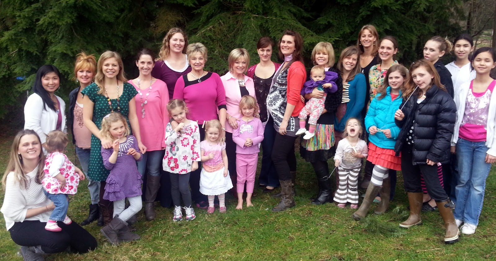 Tolentino Trivium Vanderhoff Family Showing Love