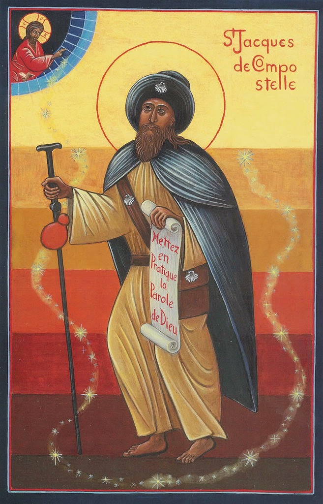 25 juillet Saint Jacques le Majeur